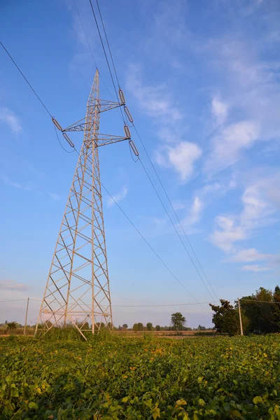 古典的な電気の写真パイロンポール — ストック写真