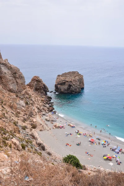 Photo Picture Beautiful Sea Coast View Andalucia — Stock Photo, Image