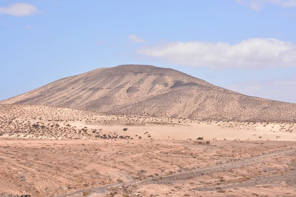 Foto Van Een Prachtig Droog Woestijnlandschap — Stockfoto