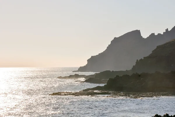 Foto Bild Der Schönen Aussicht Auf Die Küste Des Ozeans — Stockfoto