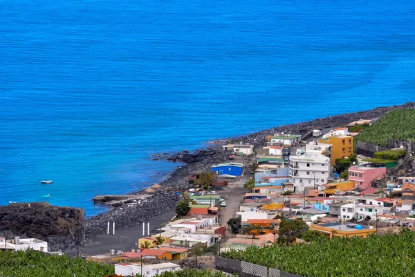 スペイン領カナリア諸島の海の村 — ストック写真