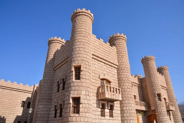 Imagen Castillo Medieval Marrón — Foto de Stock