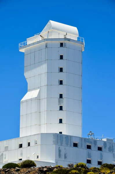 Telescopios Del Observatorio Astronómico Del Teide Tenerife España — Foto de Stock