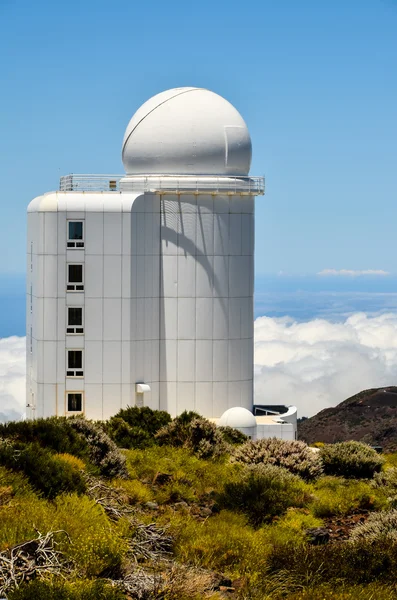 Telescopes Teide Astronomical Observatory Tenerife Spain — Stock Photo, Image