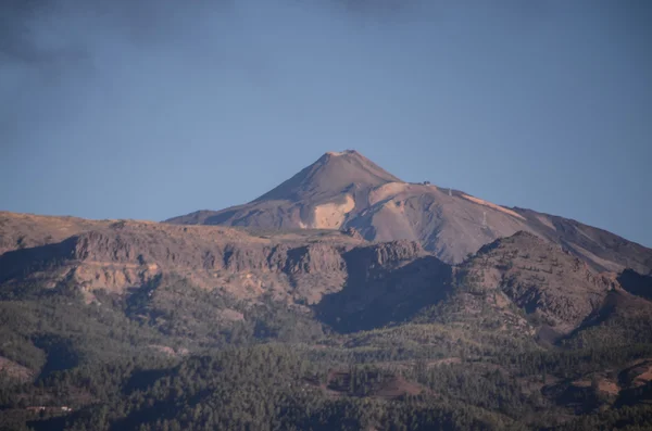 Vulkaan Teide Tenerife Canarische Eilanden Spanje — Stockfoto