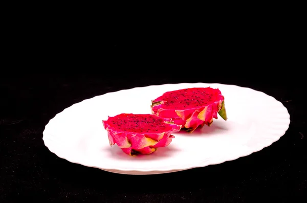 Pitaya Oder Drachenfrucht Reife Frische Tropische Nahrung — Stockfoto