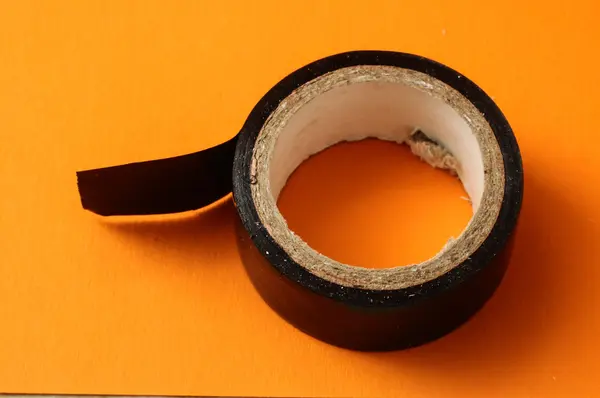 Adhesive Sticky New Insulation Tape Roll — Stock Photo, Image