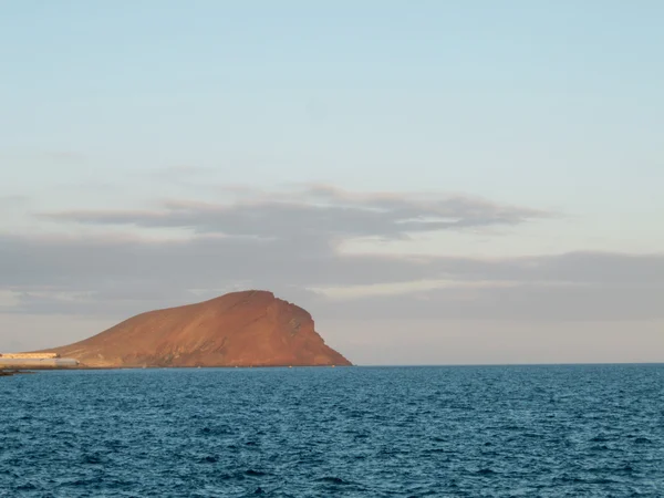 Sun Setting Atlantic Ocean Tenerife Canary Island Spain — Stock Photo, Image