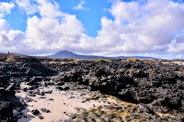 Spanish View Landscape Tropical Volcanic Canary Islands Spain — Stock Photo, Image