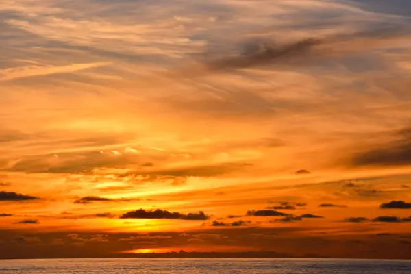 Güzel Renkli Gün Batımı — Stok fotoğraf