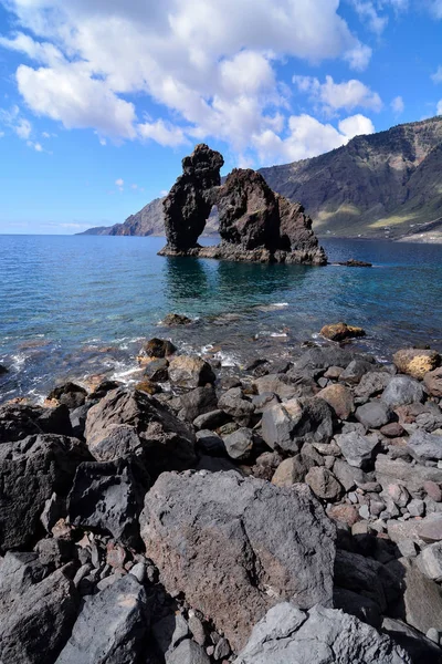 Roque de Bonanza plaży w El Hierro — Zdjęcie stockowe