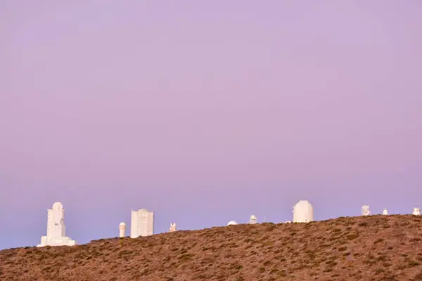 Telescopen van het Astronomisch Observatorium van Teide — Stockfoto