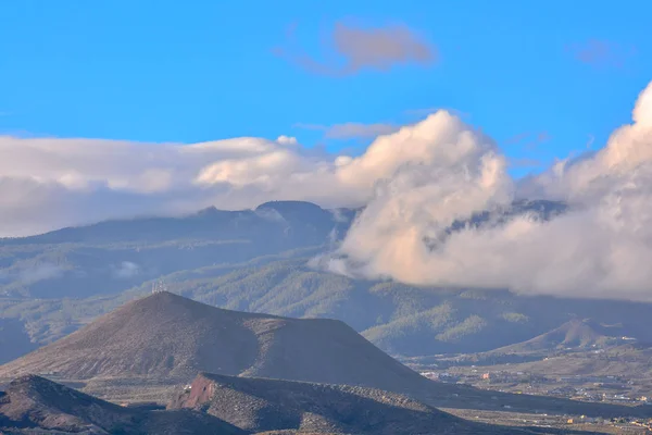 Пейзаж на Тенерифе Тропические вулканические Канарские острова Испания — стоковое фото