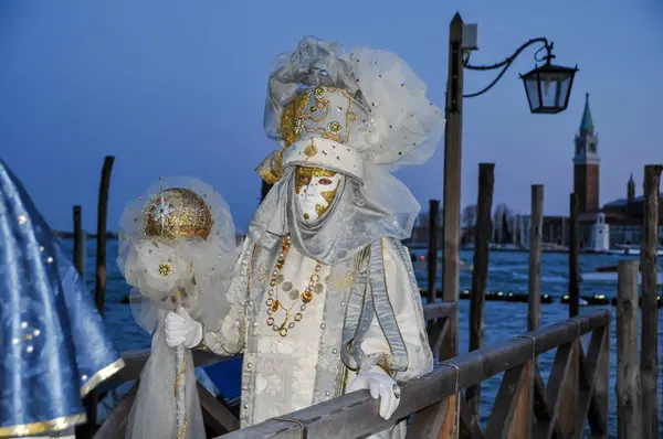 Carnaval tradicional máscara de Veneza — Fotografia de Stock