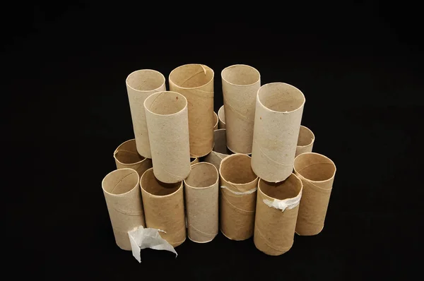 Empty Toilet Paper Roll — Stock Photo, Image