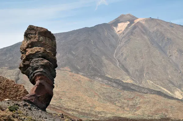 Teide vulcânica altas montanhas — Fotografia de Stock