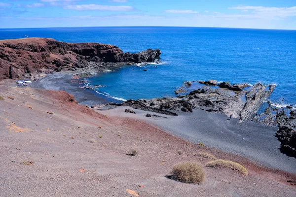 Landskap på tropiska vulkaniska Kanarieöarna Spanien — Stockfoto