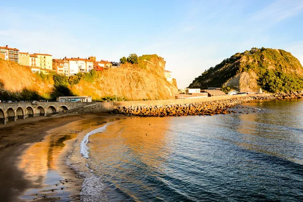 Cidade de Getaria País Basco Espanha — Fotografia de Stock