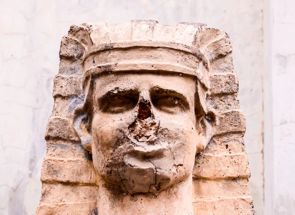 Sphinx of the Old Masonry Temple in Tenerife — Stock Photo, Image