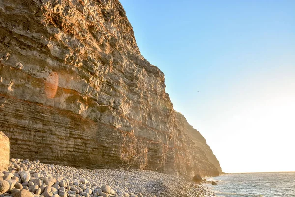 Dry láva pobřeží Beach — Stock fotografie