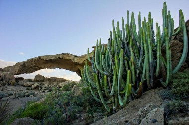 Natural Arch in the Desert clipart