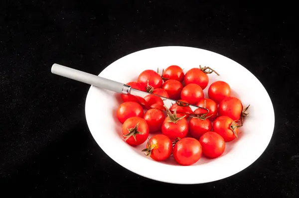 Фон текстуры томатов — стоковое фото