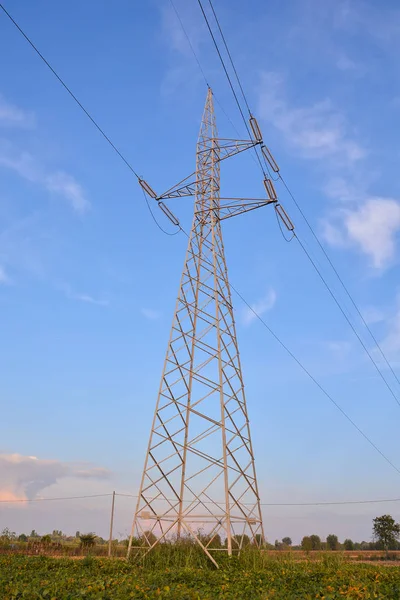 Pylône électrique Polonais — Photo
