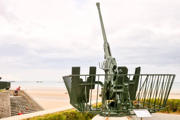 Remains of the Mulberry harbour in Normandy France, Europe — Stock Photo, Image