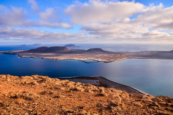 Paysage dans les îles tropicales volcaniques des Canaries Espagne — Photo