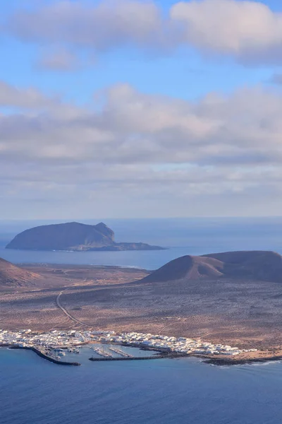 Paysage dans les îles tropicales volcaniques des Canaries Espagne — Photo