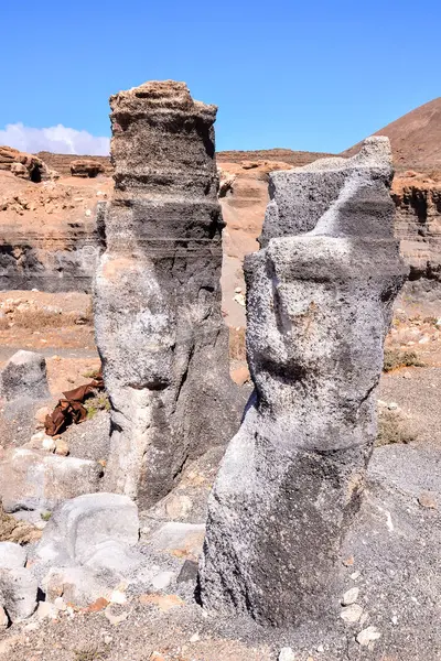 Paesaggio nelle Isole Canarie Tropicali Spagna — Foto Stock