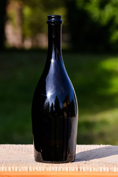 Botella de vidrio de moda antigua Vintage —  Fotos de Stock