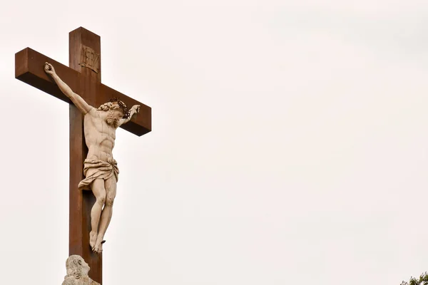 Klassische christliche Statue — Stockfoto