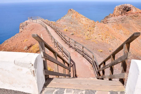 Campiña Camino de la suciedad del desierto — Foto de Stock