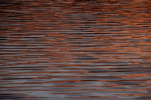 Texture de l'eau au coucher du soleil — Photo