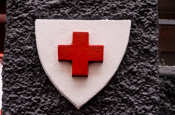红十字会医疗标志 — 图库照片