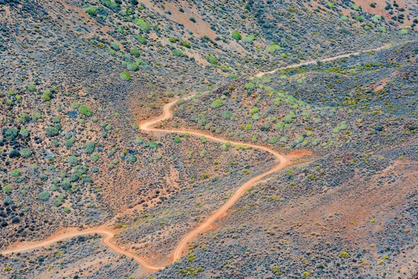 Camino de tierra desierto — Foto de Stock