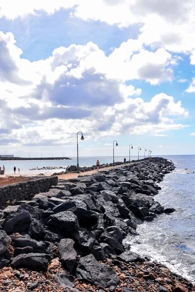 Landskap på tropiska vulkaniska Kanarieöarna Spanien — Stockfoto