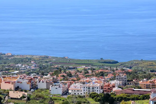 Puerto de la Cruz 'da görünüm — Stok fotoğraf