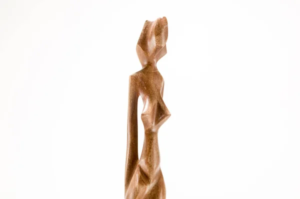 Afrikanische traditionelle Holzstatue — Stockfoto