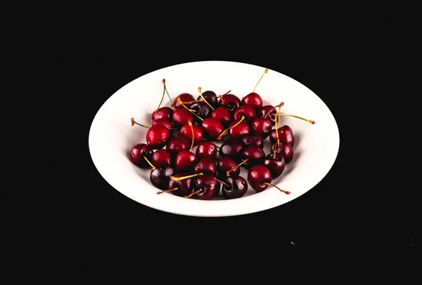 Cherry Fruit Background Texture Pattern — Stock Photo, Image