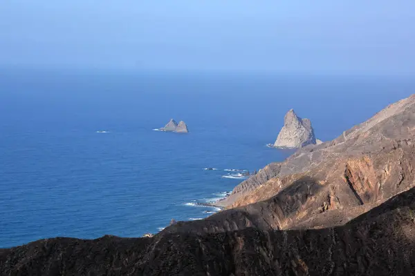 Vista Las Montañas Anaga Desde Mirador Cabezo Del Tejo Tenerife — Foto de Stock