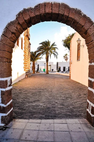 Paisaje en Islas Canarias Volcánicas Tropicales España —  Fotos de Stock