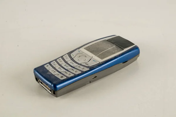 Old Vintage Mobiltelefon Ursprungliga Design Bakgrund — Stockfoto