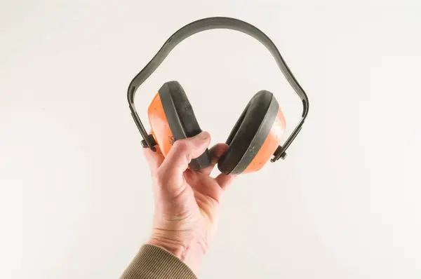 Nahaufnahme des Headsets — Stockfoto