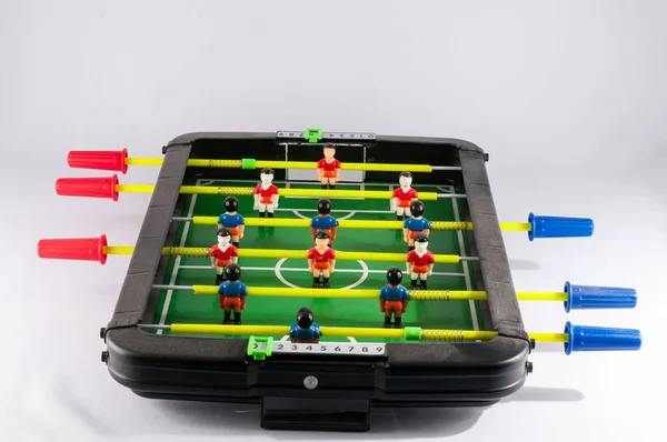 Классическая Разноцветная Игра Футбольные Игрушки — стоковое фото