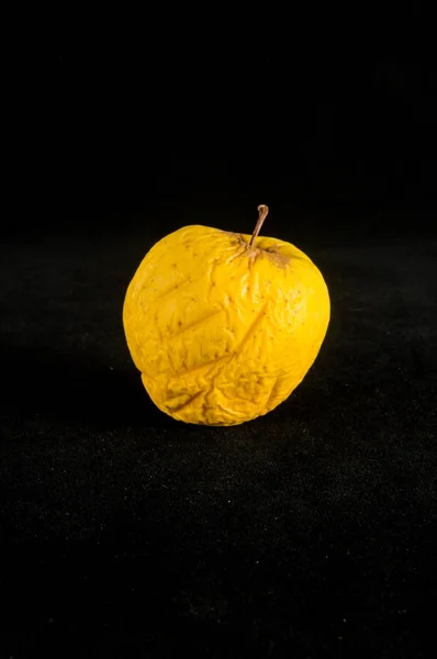Old Apple Beginning Rot Isolated — Stock Photo, Image
