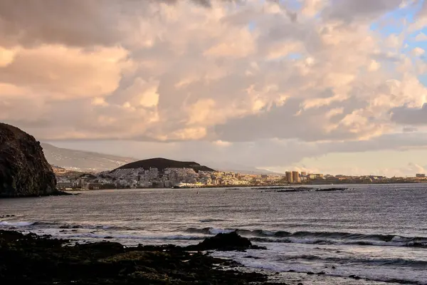 Foto Della Bellissima Vista Sulla Costa Oceanica — Foto Stock