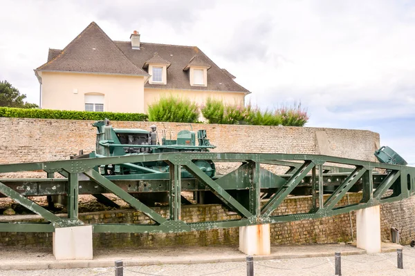 Restes du port de Mulberry en Normandie France, Europe — Photo