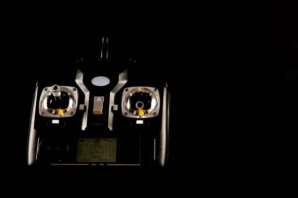 Технологія Коптер Крупним Планом Літак Дрон Квадрокоптер Піднятим Шасі — стокове фото